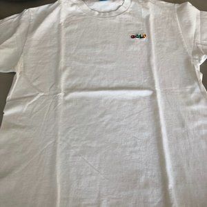 GOLF white T-shirt mens